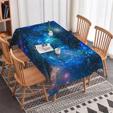 Lofaris Outer Space Galaxy Universe Sparkling Tablecloth